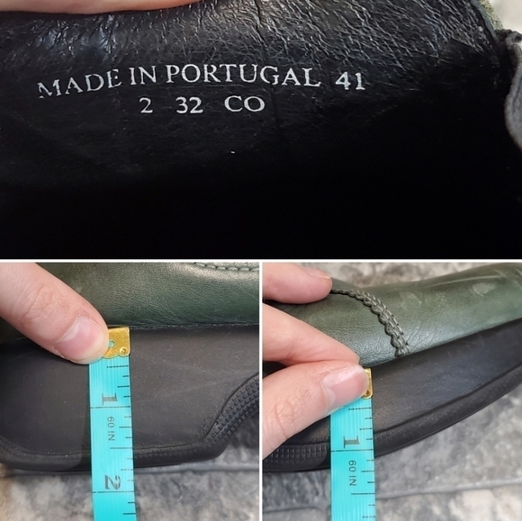 Vintage 90s y2k Dansko Acadamia Grunge Punk Lolita Platform Slip-on Loafers - Picture 8 of 9